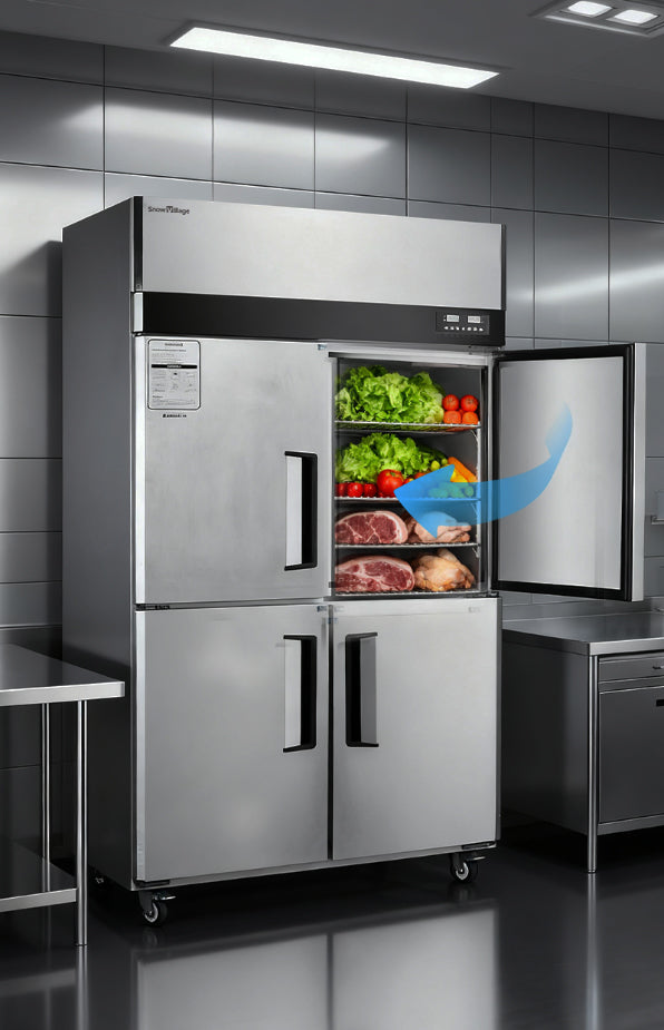 Refrigerador de cocina Serie CFS/CFR/CFD Premium Static Cooling - 4/6 puertas