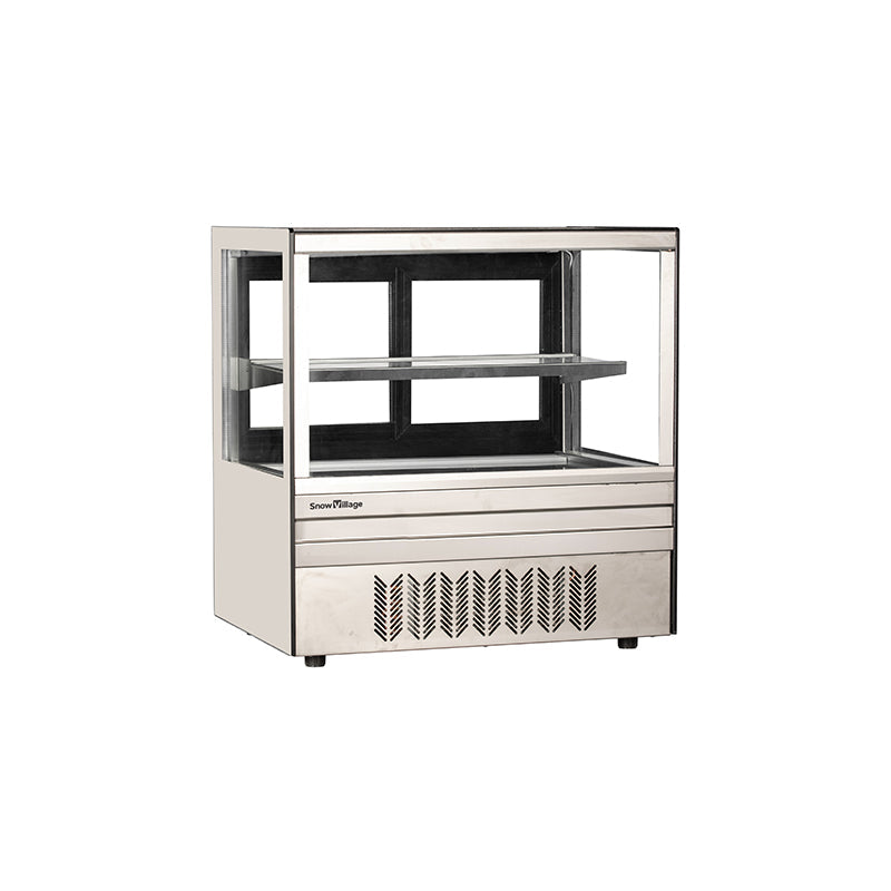 Cake Showcase Serie DG-TZ Encimera - Recta (Dos estantes)