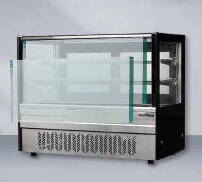 Cake Showcase Serie DG-TZ Encimera - Recta (Dos estantes)