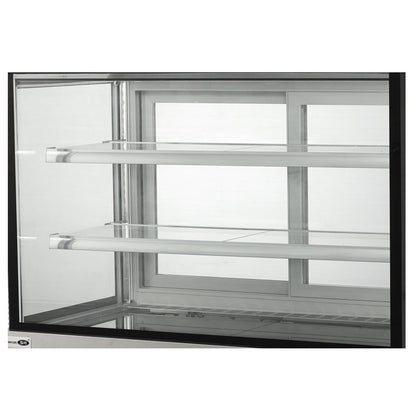 Cake Upright Showcase Serie DG - Tres estantes (recto)