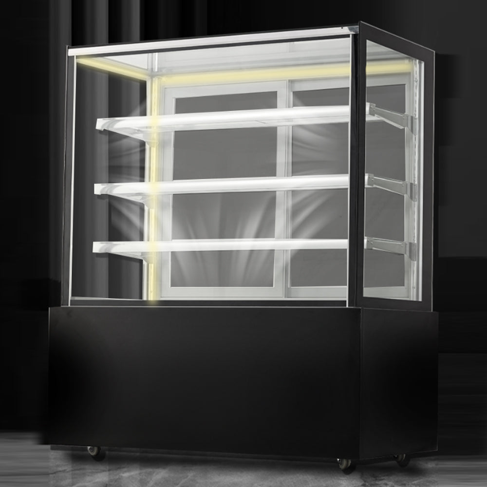 Cake Upright Showcase Serie DG - Dos estantes (recto)