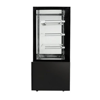 Cake Upright Showcase Serie DG - Dos estantes (recto)