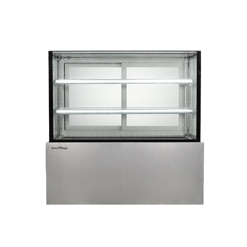 Cake Upright Showcase Serie DG - Tres estantes (recto)