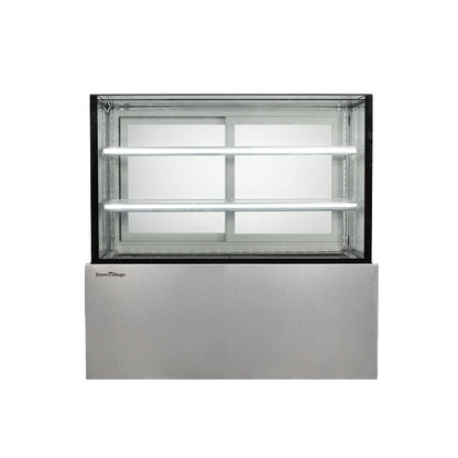 Cake Upright Showcase Serie DG - Tres estantes (recto)