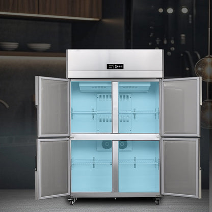 Frigorífico de Cocina Serie CFS Ventilado Doble Temperatura - 4/6 Puertas