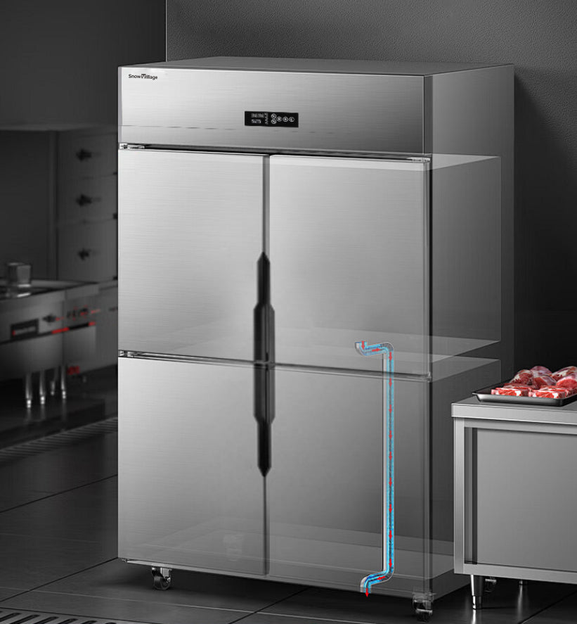 Frigorífico de Cocina Serie CFS Ventilado Doble Temperatura - 4/6 Puertas
