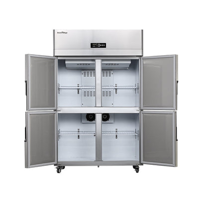 Frigorífico de Cocina Serie CFS Ventilado Doble Temperatura - 4/6 Puertas