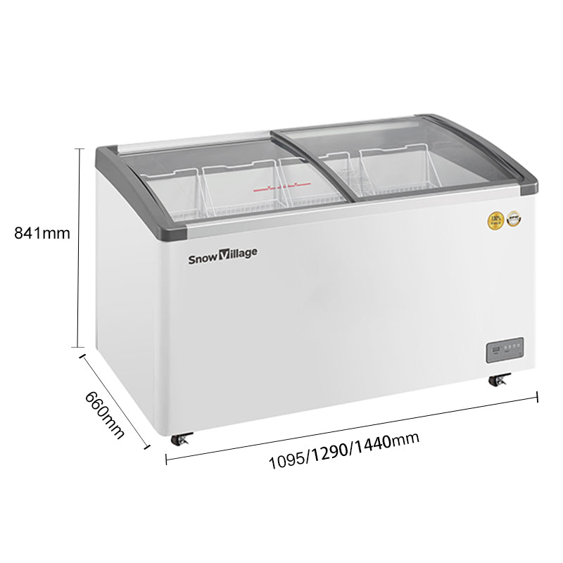 Congelador horizontal Serie SD/SC - Congelador de helados (estructura de aluminio)