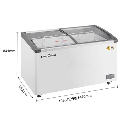 Congelador horizontal Serie SD/SC - Congelador de helados (estructura de aluminio)