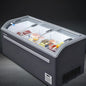 Congelador de isla serie SD/SC de refrigeración estática: tres puertas corredizas (curvadas)
