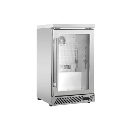 Vitrina vertical con puerta de vidrio Serie de enfriadores con barra trasera de enfriamiento ventilada BT - 1/2/3 puertas