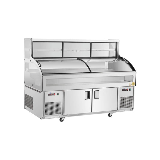 Mesa de exhibición de hielo Serie BT-D-T5 - Tipo D (5 etapas)