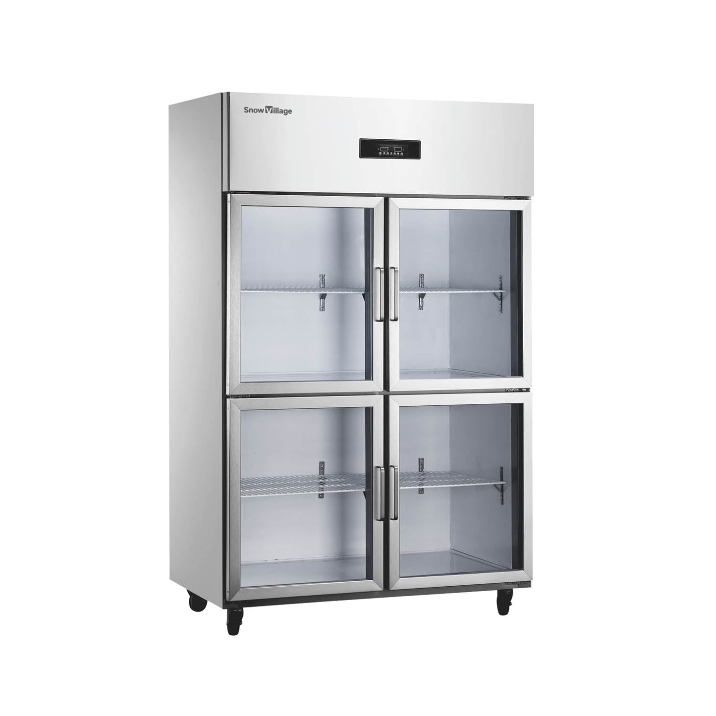 Refrigerador de cocina Serie de enfriamiento estático estándar CFS/CFR - Puertas superiores/completas de vidrio