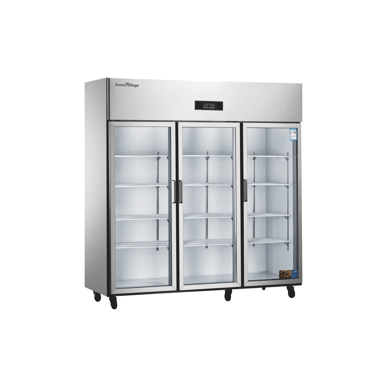 Refrigerador de cocina Serie CFR Static Cooling - 2/3 puertas de vidrio
