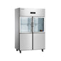 Refrigerador de cocina Serie de enfriamiento estático estándar CFS/CFR - Puertas superiores/completas de vidrio