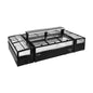 Island Freezer Premium Serie CQT - Puerta corrediza horizontal/vertical (vista frontal/actualizada) (Copia)