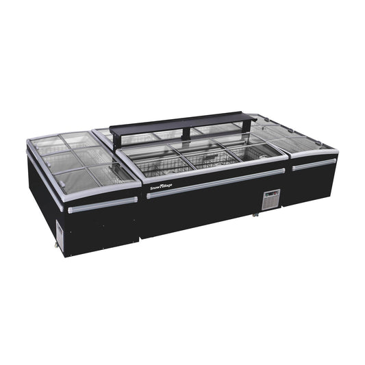 Congelador de isla estándar serie CQZ - Puerta corrediza horizontal/vertical (tipo modular)