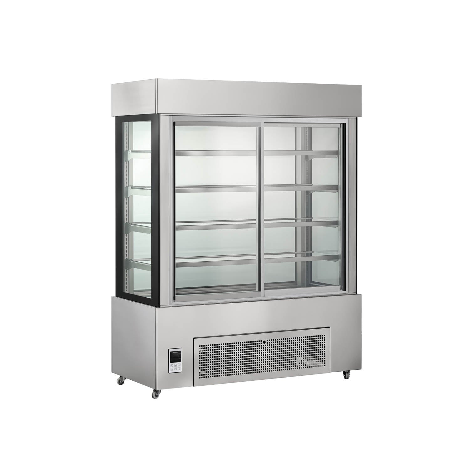 Vitrina vertical para pasteles Serie DG-FZGW - Recta (cuatro estantes)