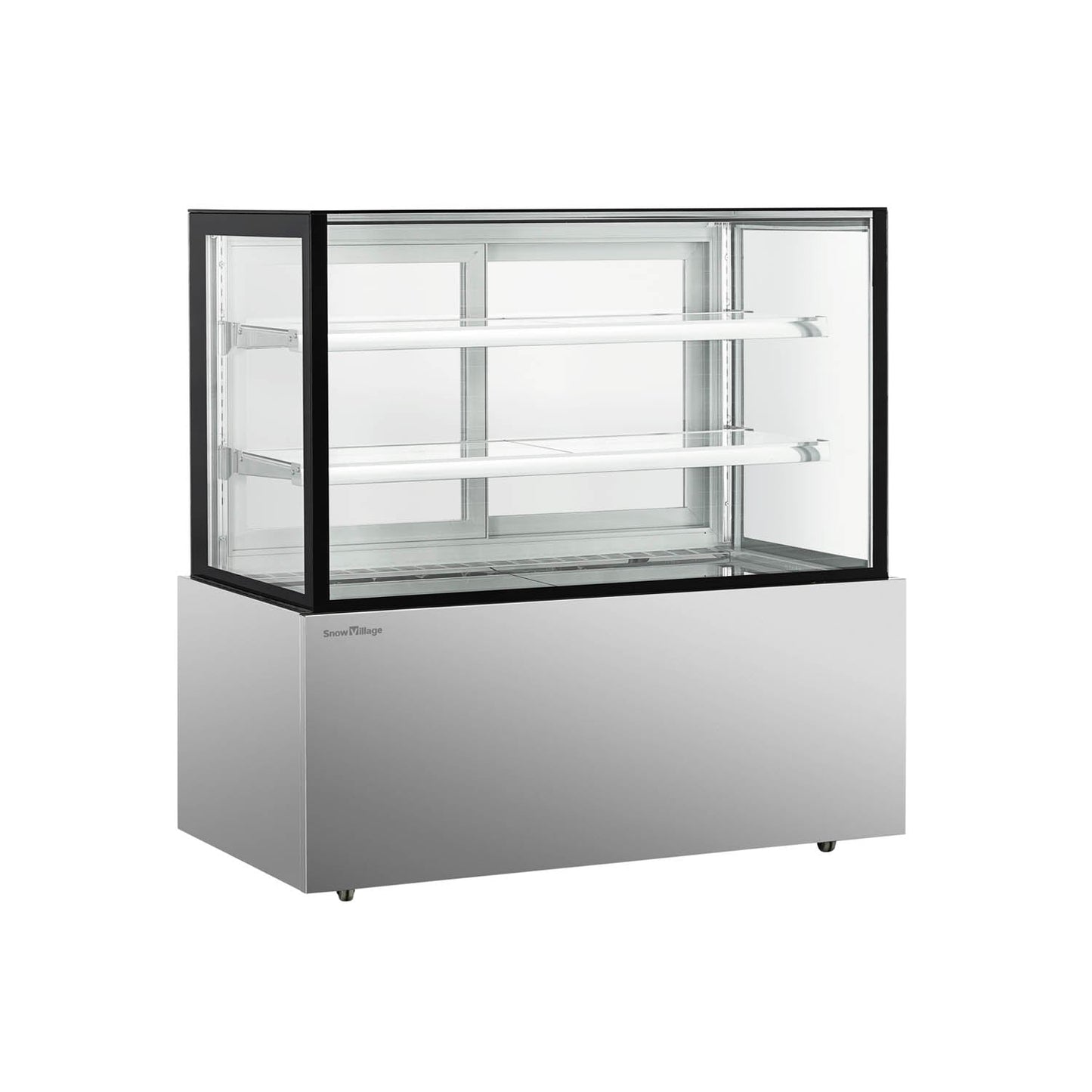 Cake Upright Showcase Serie DG - Dos estantes (recto)