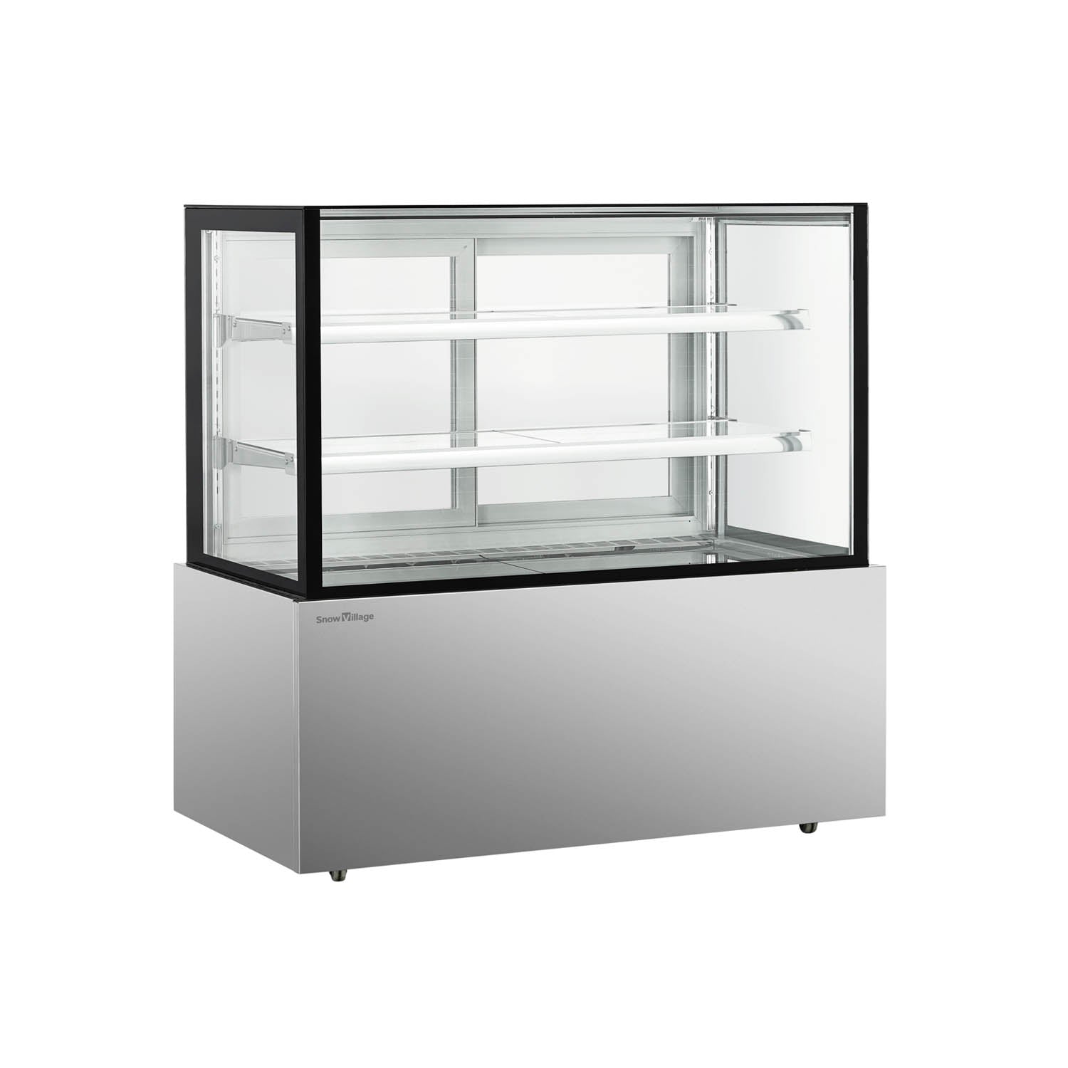 Cake Upright Showcase Serie DG - Dos estantes (recto)