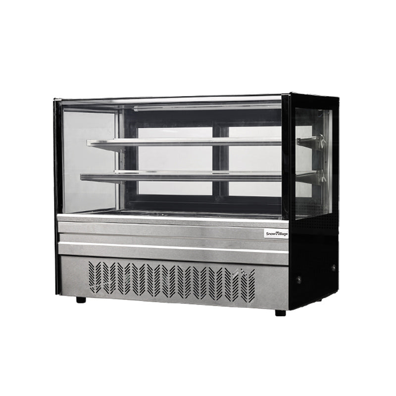 Cake Showcase Serie DG-TZ Encimera - Recta (Dos estantes)