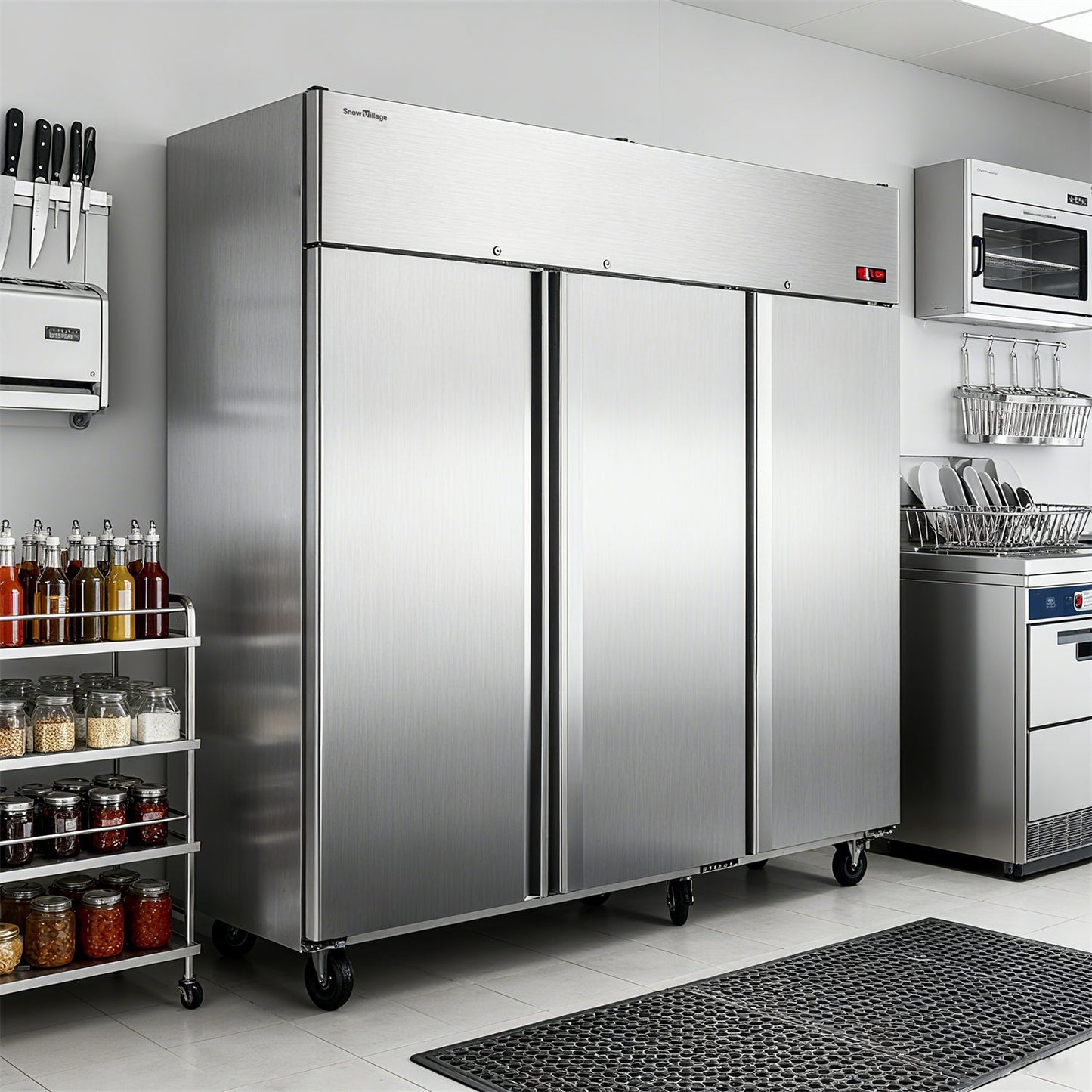 Frigorífico de Cocina Serie Europea GNR/GNF Refrigeración Ventilada - 1/2/3 Puertas