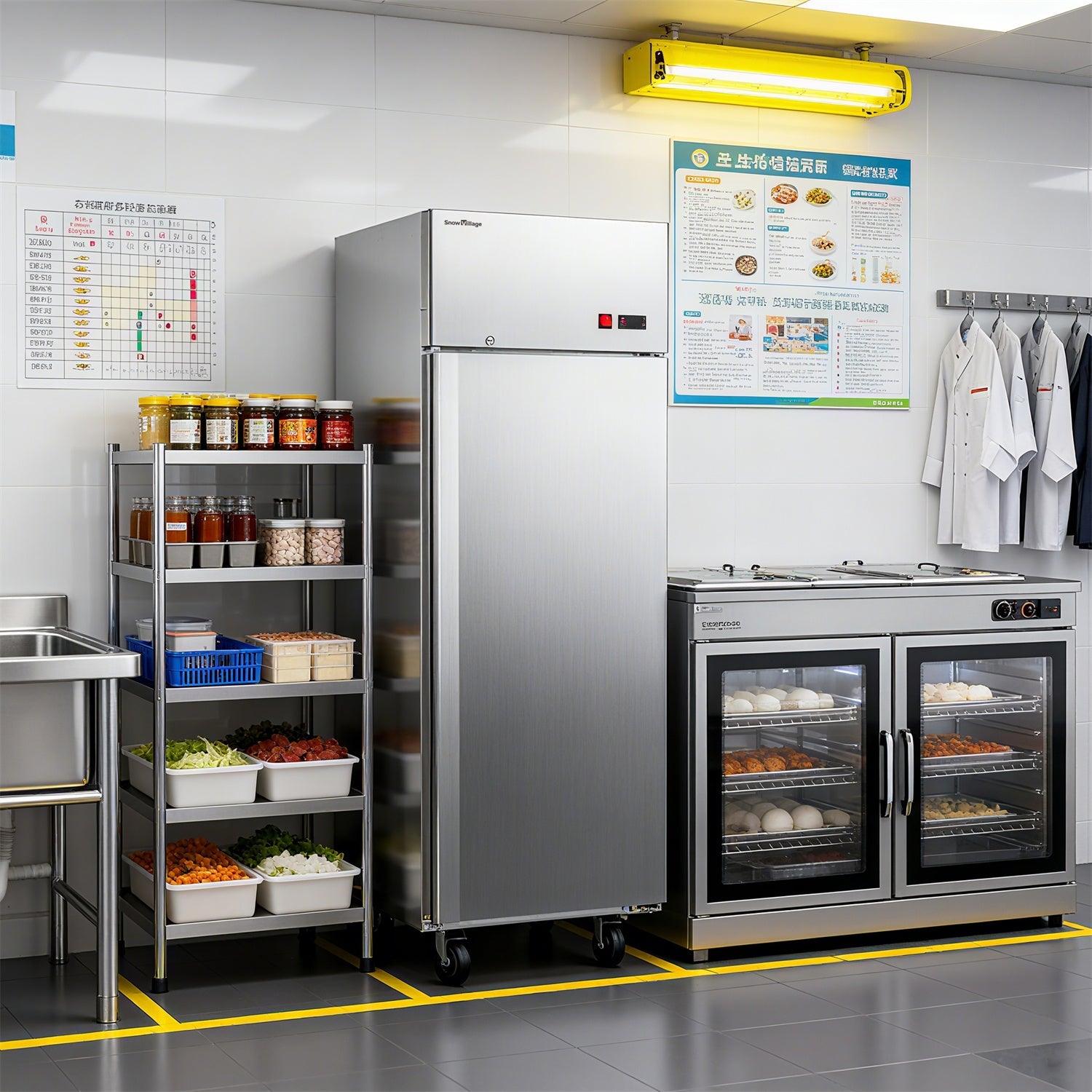 Frigorífico de Cocina Serie Europea GNR/GNF Refrigeración Ventilada - 1/2/3 Puertas