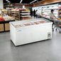 Congelador de isla serie SD/SC de refrigeración estática: dos puertas corredizas (recto)