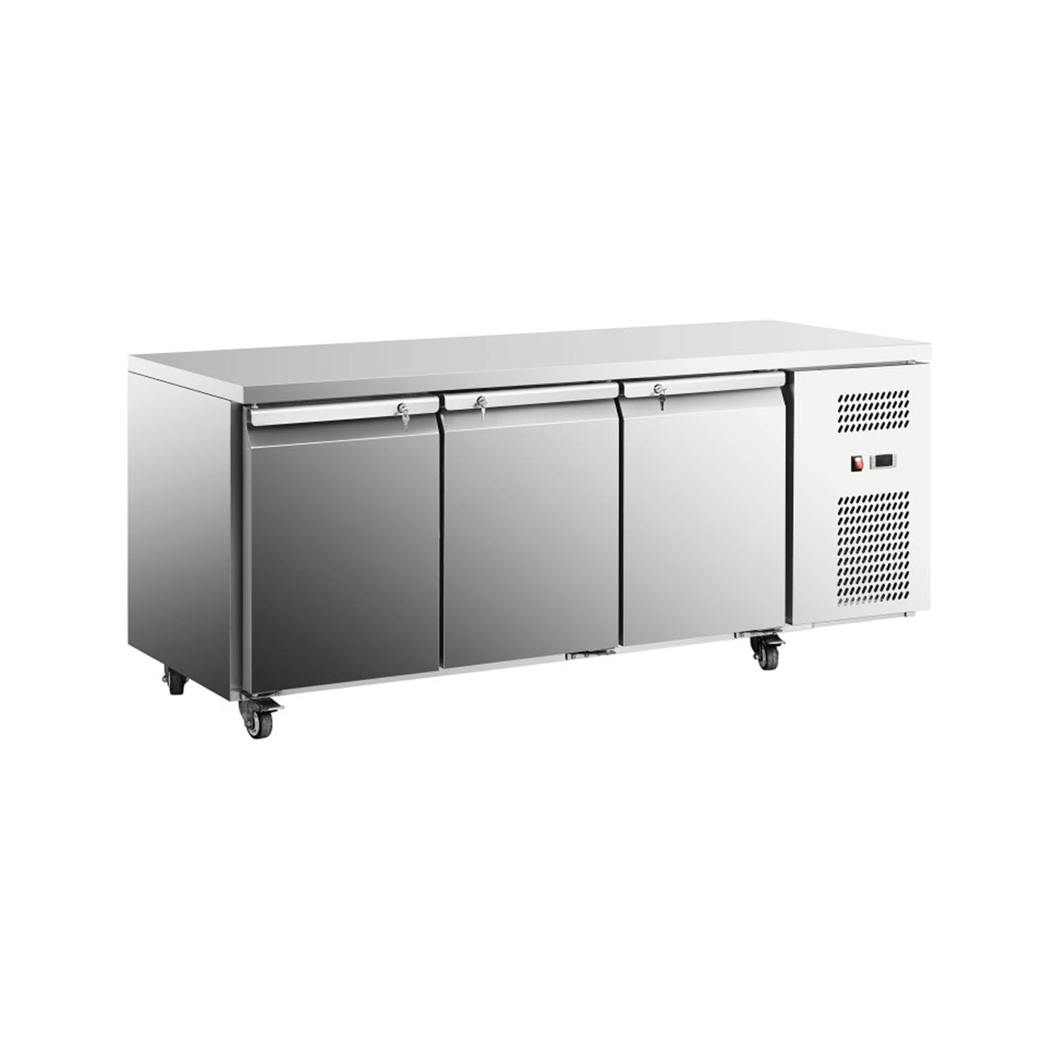 Frigorífico bajo encimera GNR/GNF-T2/T3/T4 Serie GN europea - 2/3/4 puertas