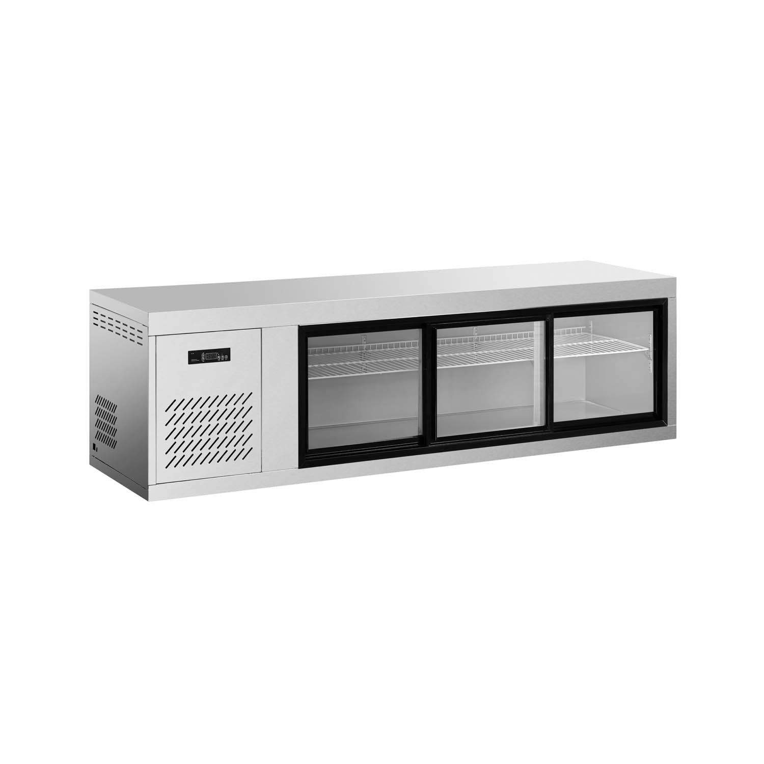 Refrigerador de cocina Serie GQR Banco de trabajo montado en la pared - 2/3 puertas de vidrio