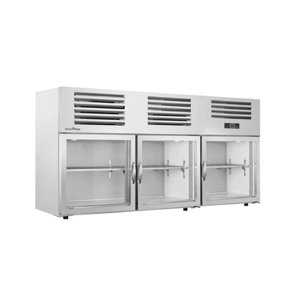 Refrigerador de cocina Serie de gabinetes de pared GQR - 2/3 puertas de vidrio