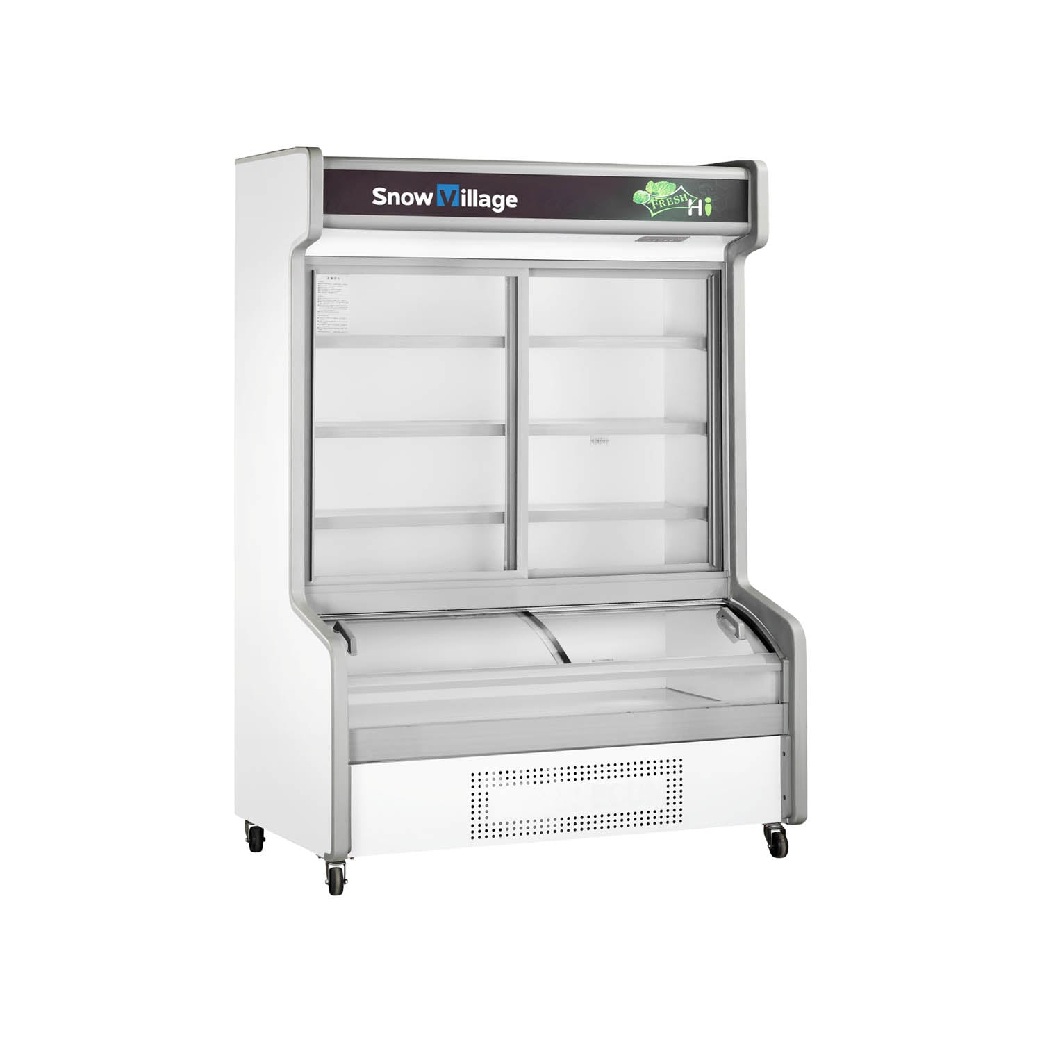 Congelador combinado serie HY estándar de doble temperatura - 2/3 puertas