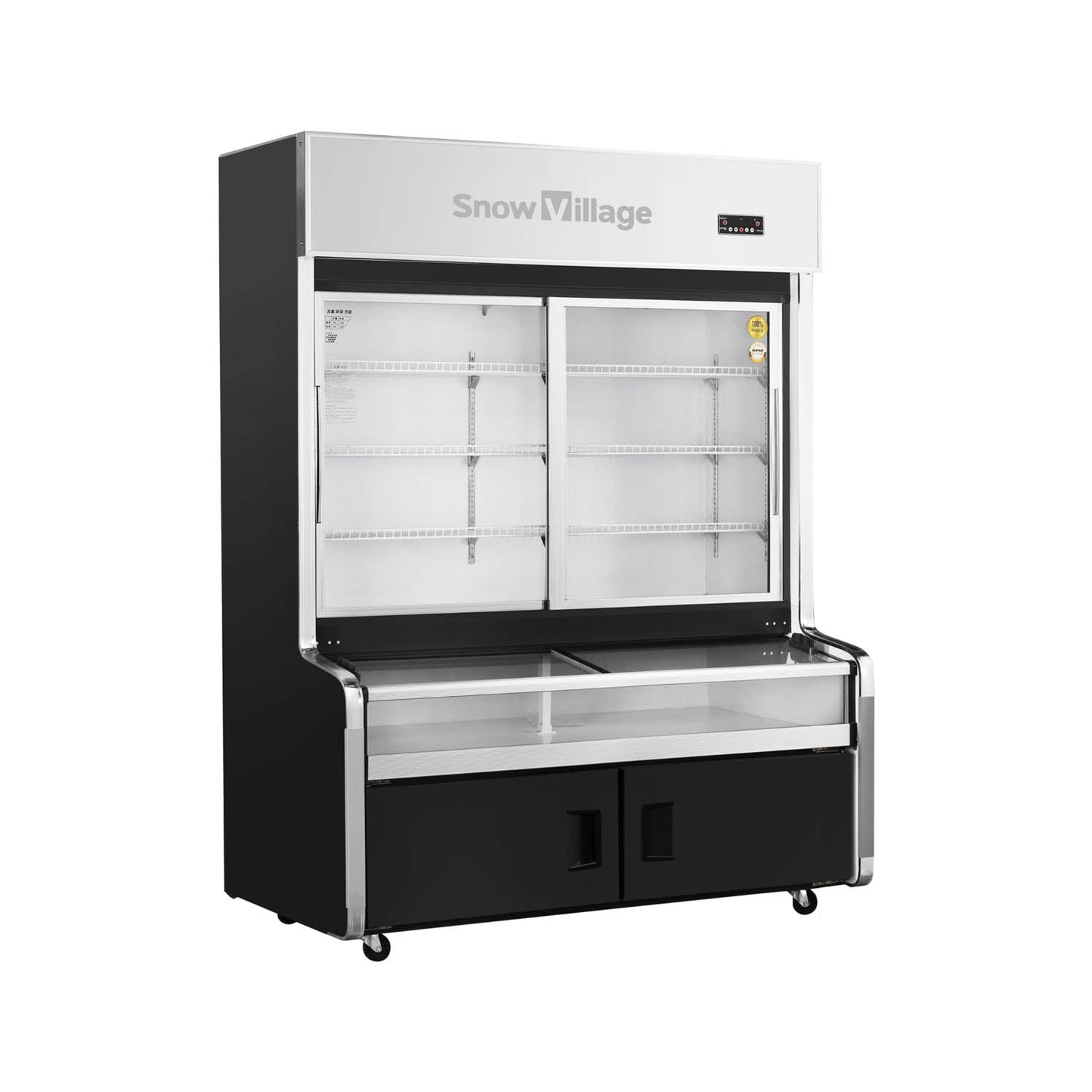Congelador combinado HY-FK/FY Serie de triple temperatura con refrigeración ventilada - 2/3 puertas
