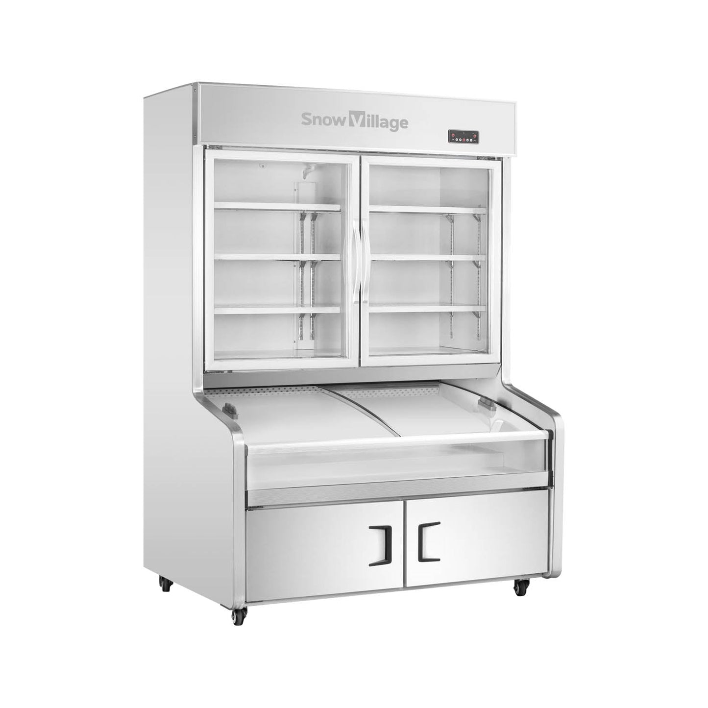 Congelador combinado HY-FKT Enfriamiento ventilado Serie triple temperatura - 2/3 puertas