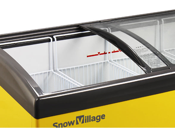 Congelador horizontal Serie SD/SC - Congelador de helados (Amarillo)