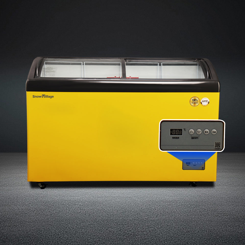 Congelador horizontal Serie SD/SC - Congelador de helados (Amarillo)