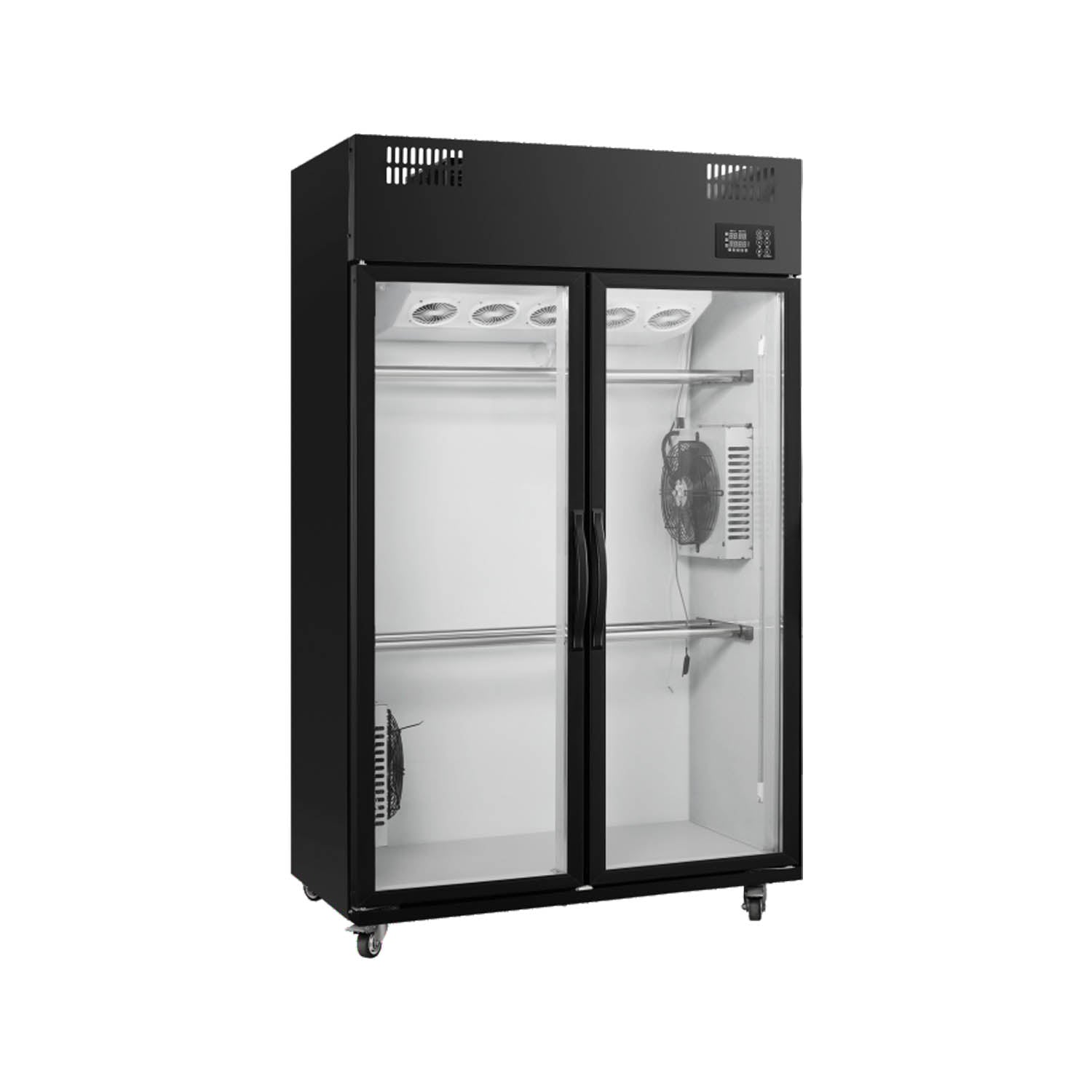 Gabinete de secado por aire para exhibición de carne Serie LC-FG - 1/2/3 puertas