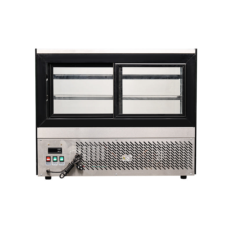 Cake Showcase Serie DG-TZ Encimera - Recta (Dos estantes)
