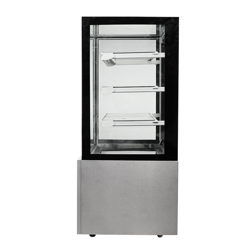 Cake Upright Showcase Serie DG - Dos estantes (recto)