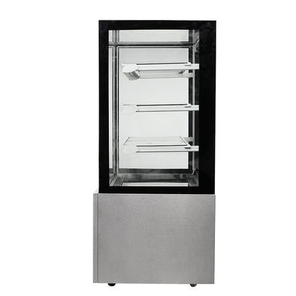 Cake Upright Showcase Serie DG - Dos estantes (recto)