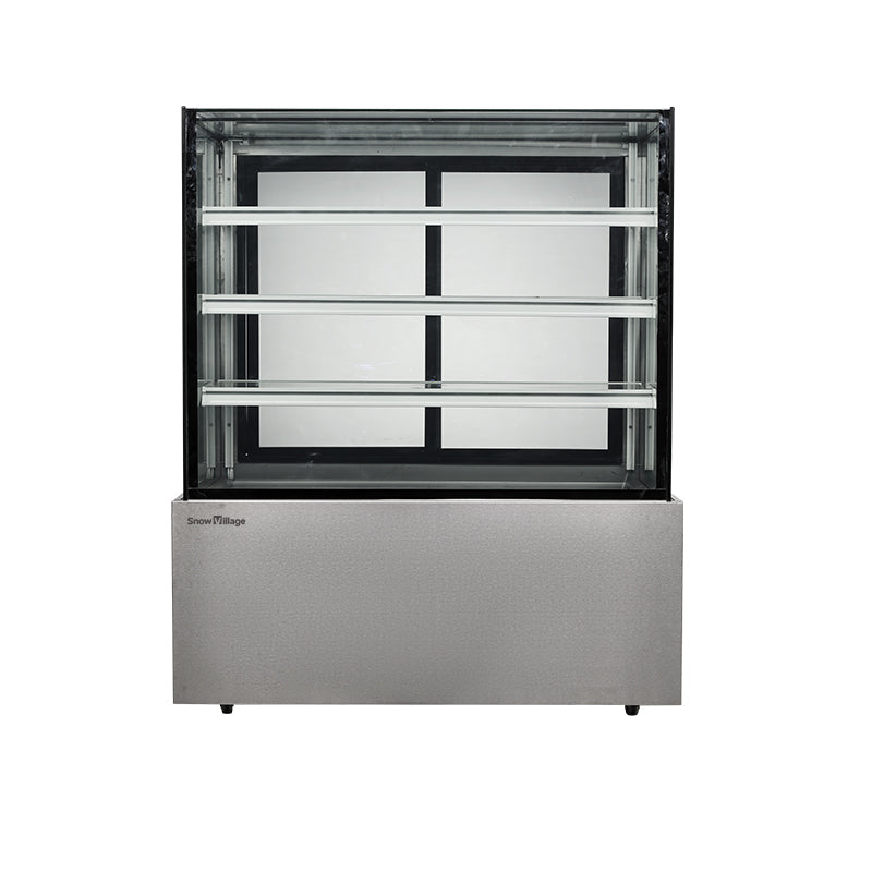 Cake Upright Showcase Serie DG - Dos estantes (recto)