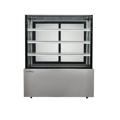 Cake Upright Showcase Serie DG - Dos estantes (recto)
