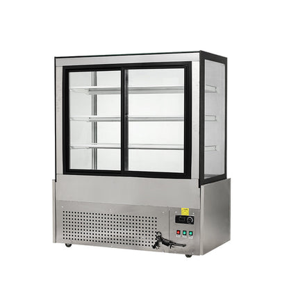 Cake Upright Showcase Serie DG - Dos estantes (recto)