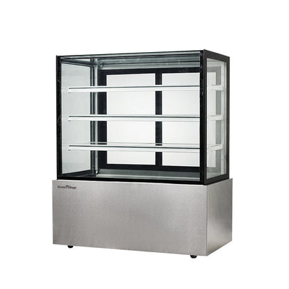 Cake Upright Showcase Serie DG - Dos estantes (recto)