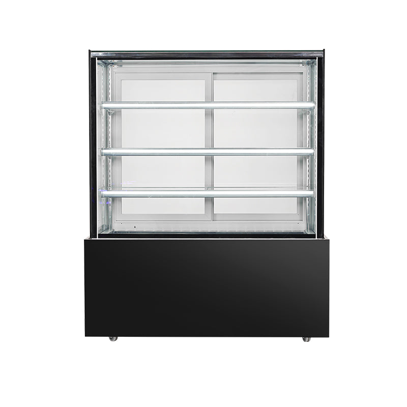Cake Upright Showcase Serie DG - Dos estantes (recto)