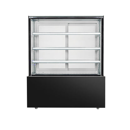 Cake Upright Showcase Serie DG - Dos estantes (recto)
