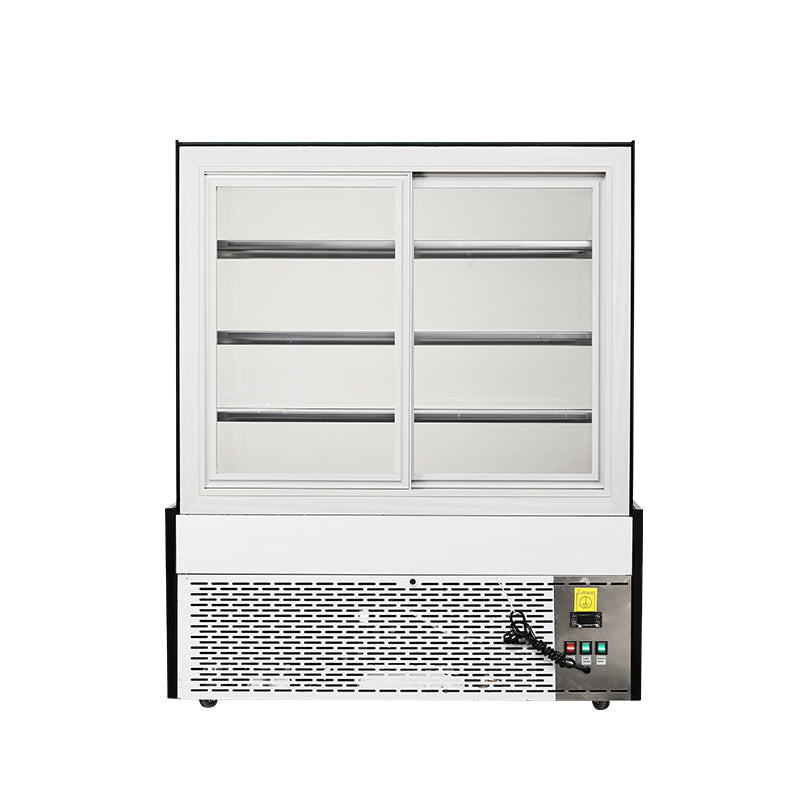 Cake Upright Showcase Serie DG - Dos estantes (recto)