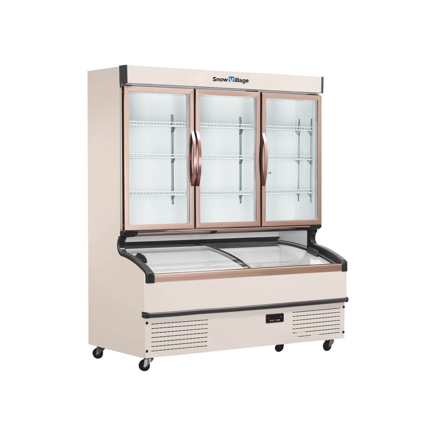 Congelador combinado LMD Serie multifuncional de doble temperatura - 2/3 puertas