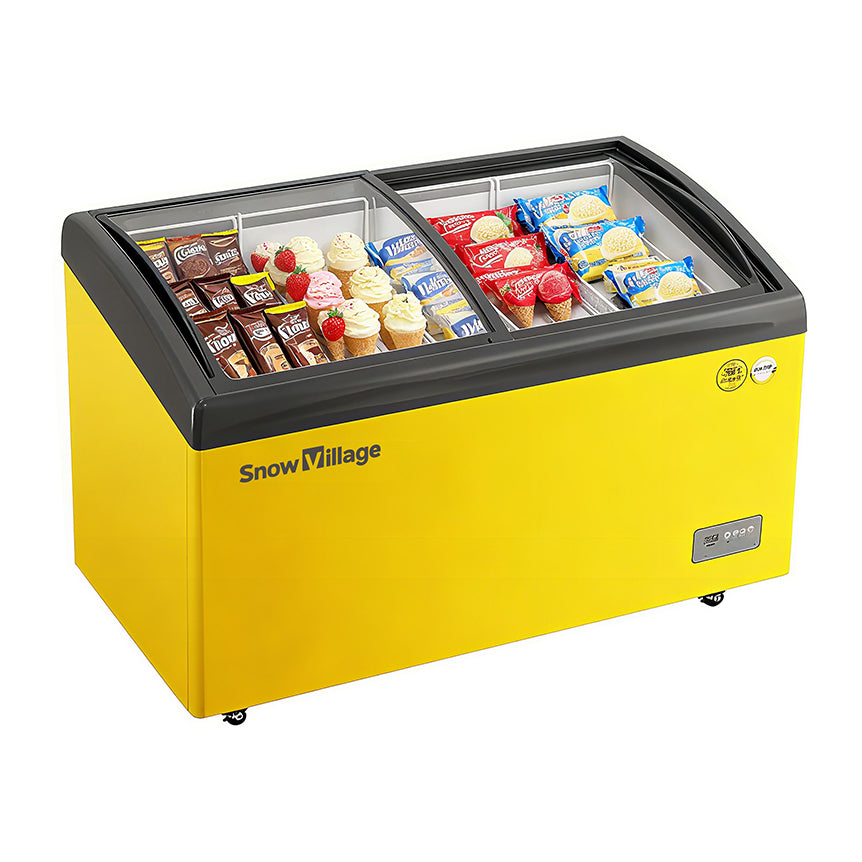Congelador horizontal Serie SD/SC - Congelador de helados (Amarillo)