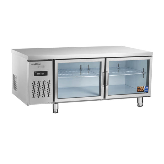 Frigorífico bajo encimera Serie Estándar PLR-B2 - Dos puertas de cristal